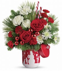 Teleflora's Snow Day Bouquet from Victor Mathis Florist in Louisville, KY